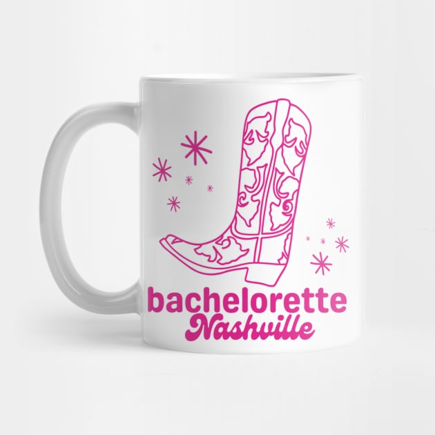 Cute Nashville Bachelorette Party in Pink by The Sparkle Report